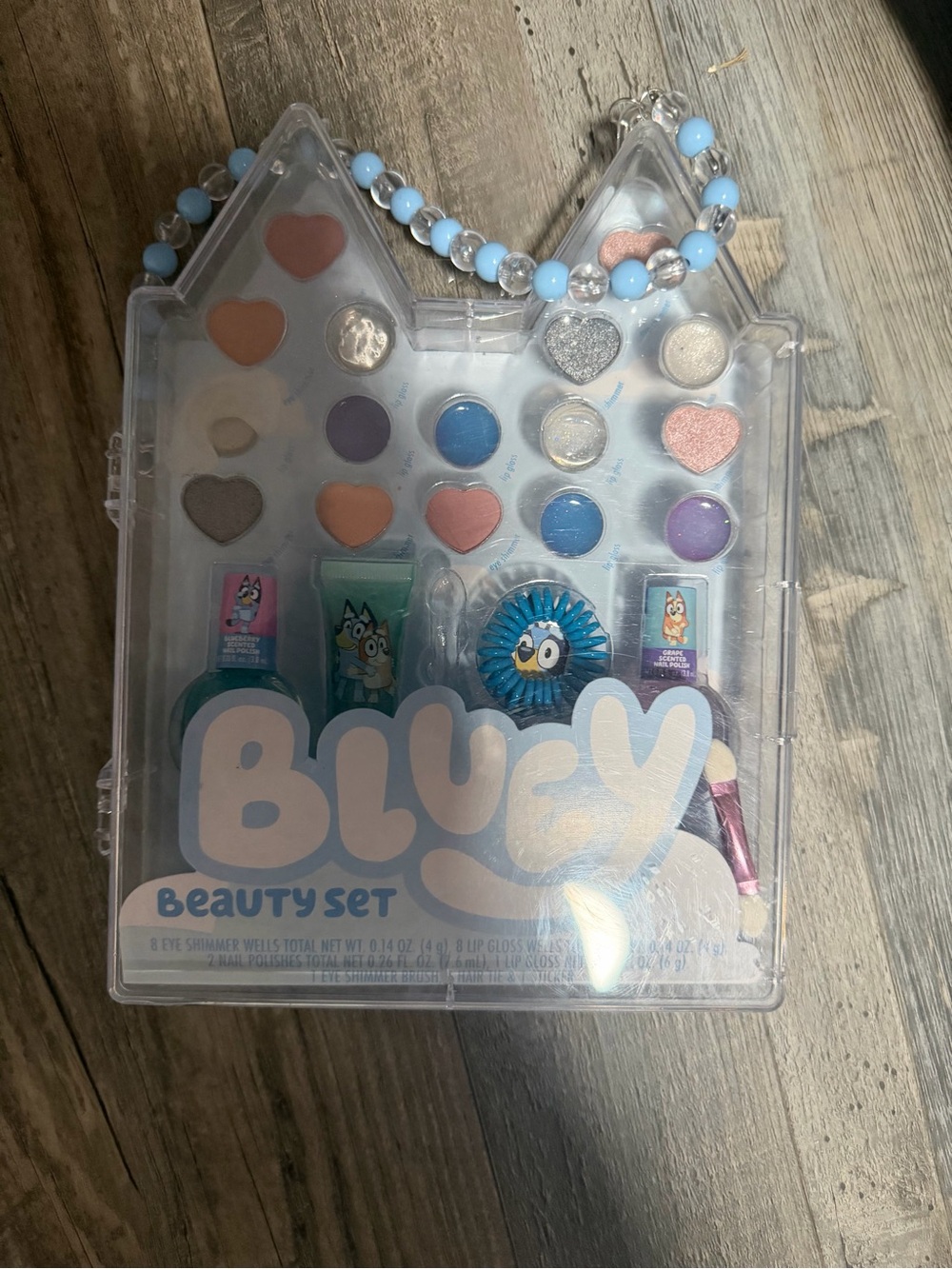 Bluey Kids Beauty Set — Pastel Blue & Pink Palette
